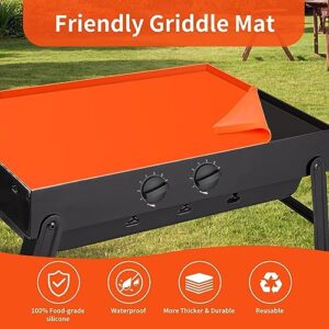 Silicone Griddle Mat for Blackstone 36 Inch Griddle, Heavy Duty Food Grade Griddle Buddy Mat, Blackstone Cover Mat for Griddle, Outdoor Blackstone Griddle Must-Have Accessories, Protect Your Griddle