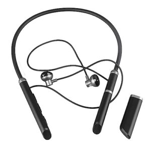 tangxi bluetooth5.3 headphones, noise cancelling strong bass stereo neckband bluetooth5.3 headphones, sweatproof waterproof wireless sports earbuds for sports, music, conference