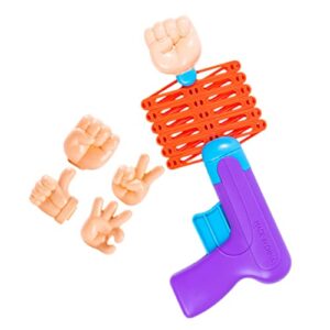 ibasenice indoor playset 1 set retractable fist toy plastic playes kids robot toys for toddlers robot toy toy prank toy telescopic toys office prank toy launcher
