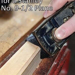 Chamfer Guide for a Stanley No. 9-1/2 Block Plane, 1/4"