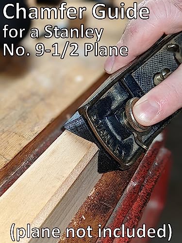 Chamfer Guide for a Stanley No. 9-1/2 Block Plane, 1/4"