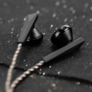 HiFiGo DUNU Alpha 3 1DD Earbuds, Single 14.2mm Dynamic Driver in-Ear Earphones with Hi-Res Certification and Wide Sound Stage (3.5mm)