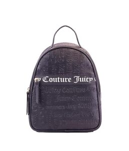 juicy couture our lips are sealed medium backpack black one size