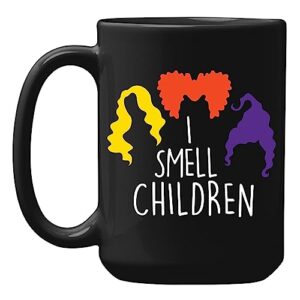 i smell children mug, hocus pocus coffee mug, it's just a bunch of hocus pocus mug, halloween mugs, hocus pocus coffee cup, hocus pocus coffee mug, sanderson sisters mug (15oz)