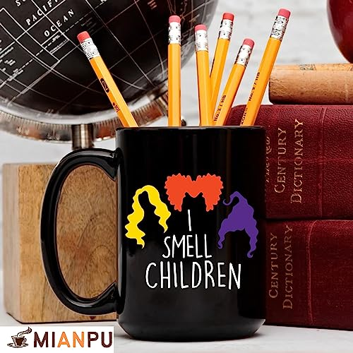 I Smell Children Mug, Hocus Pocus Coffee Mug, It's Just A Bunch Of Hocus Pocus Mug, Halloween Mugs, Hocus Pocus Coffee Cup, Hocus Pocus Coffee Mug, Sanderson Sisters Mug (15oz)