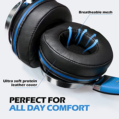 AILIHEN C8 Wired Headphones with Microphone and Volume Control & AILIHEN I35 Kid Headphones Volume Limited 93dB for School Online Course Chromebook Cellphones Tablets