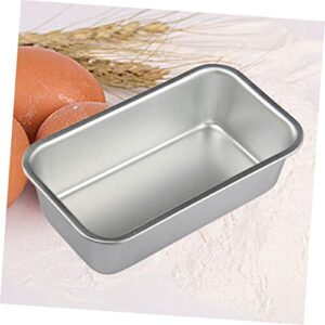 Hemoton 4pcs Bread Baking Tool Loaf Baking Pan Bread Loaf Pans Cookie Tray Metal Dies Mini Loaf Pan Cake Baking Tray Bread Baking Tray Kitchen Supplies Mold Bakeware Cheese Rectangle Cake