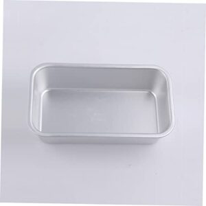 Hemoton 4pcs Bread Baking Tool Loaf Baking Pan Bread Loaf Pans Cookie Tray Metal Dies Mini Loaf Pan Cake Baking Tray Bread Baking Tray Kitchen Supplies Mold Bakeware Cheese Rectangle Cake