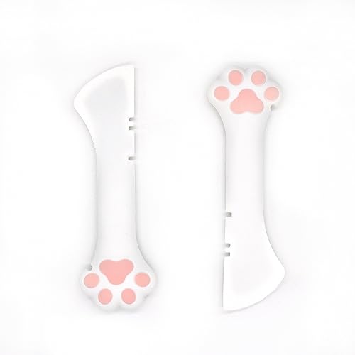 2pcs Manual Can Opener, Cat Jar Opener, Comfortable and Convenient Cat Paw Design Multifunction Pet Canned Spoon Cat Paw Can Opener for Pet Food Can Supplies