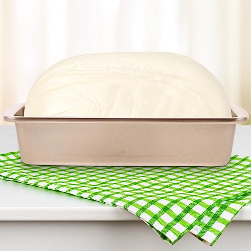 Kichvoe nonstick grill pan bread baking pan nonstick baking pan non stick baking pan bread mold Practical Toast Pan Non-stick Loaf Pan Toast Mold household carbon steel bread pan