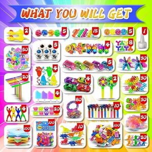 RALLYPANDA 1000+Halloween Party Favors for Kids Fidget Toys Pack Bulk Prize Box Treasure Box Goodie Bag Stuffers Carnival Prizes Classroom Rewards Pinata Fillers