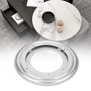 Lazy Susan, Lazy Susan Bearing, Rotating Turntable Bearing Round Swivel Plate Hardware for Kitchen Dining Table(8 inch Galvanized Round Turntable)