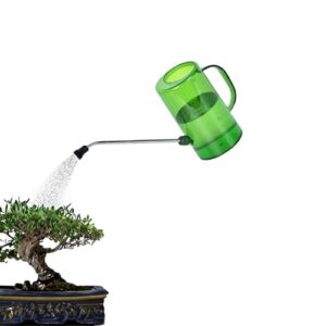 XDMTWLKJ 1L/34oz Thickened Household Gardening Watering Can Large Capacity Spray Bottle Long-Nozzle Garden Plant Watering Pot Sprayer (Green)