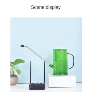 XDMTWLKJ 1L/34oz Thickened Household Gardening Watering Can Large Capacity Spray Bottle Long-Nozzle Garden Plant Watering Pot Sprayer (Green)