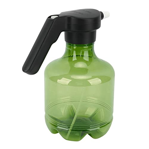 Miokycl 3L Electric Watering Plant Spray Bottle PP 800 Mah Rotating Nozzle Automatic Garden Sprayer Can for Indoor Outdoor Plants (Green)