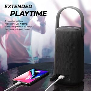 Tribit Upgraded StormBox Pro Black Portable Bluetooth Speaker and XSound Go Blue Bluetooth Speaker