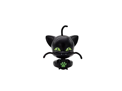 Miraculous Bandai Ladybug and Cat Noir Kwami Surprise 4 Pack | 4 Kwami Figurines Inside | Mystery Kwami Toys Collect Them All Kwami Figures with Jewels for Play and Display