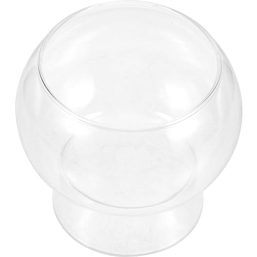 Angoily Juice Glass Crystal Dessert Bowl, 4.3-Inches Ice Cream Bowl,Glass Bowl for Sundae Salad Fruit Pudding Yogurt Snack Candy Trifle, Kitchen Prep Holiday Party Wedding（Pedestal）