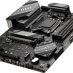 MSI B650 Gaming Plus WiFi Gaming Motherboard (AMD AM5, ATX, DDR5, PCIe 4.0, M.2, SATA 6Gb/s, USB 3.2 Gen 2, HDMI/DP, Wi-Fi 6E, Bluetooth 5.3, AMD Ryzen 7000 Series Desktop Processors)