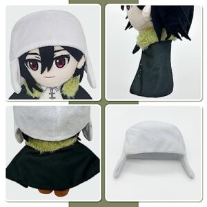 Jemgmonn Fyodor Dostoyevsky Plush Toys Anime Stuffed Animal Plush Cartoon BSD Plush 7.8 Inches Halloween Birthday