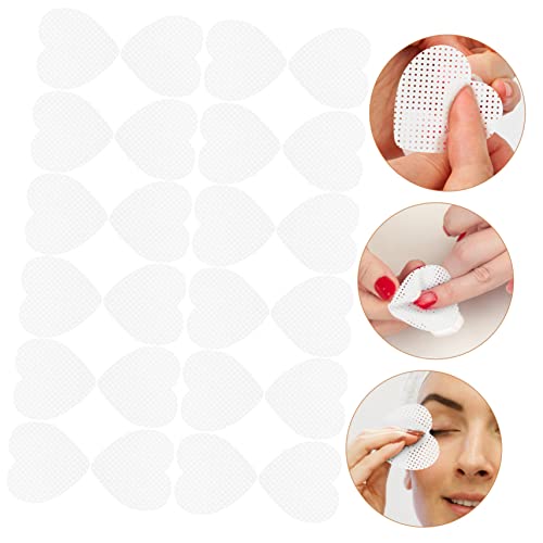 BIUDECO 200 Sheets Eyelash Cleaning Pads Gel Remover Pads Nail Cotton Pads Lint Free Nail Wipes Travel Wet Wipes Eyelash Gel Travel Supplies Makeup Remover Wipes Travel Size Nail Pads