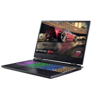 acer Nitro 5 Gaming Laptop, 15.6'' QHD IPS 165Hz, AMD Ryzen 7 6800H (Beat i9-11950H) Up to 4.7GHz, GeForce RTX 3070 Ti, 32GB DDR5, 1TB PCIe 4.0, RJ45, Win11 Pro, Black (AN515)