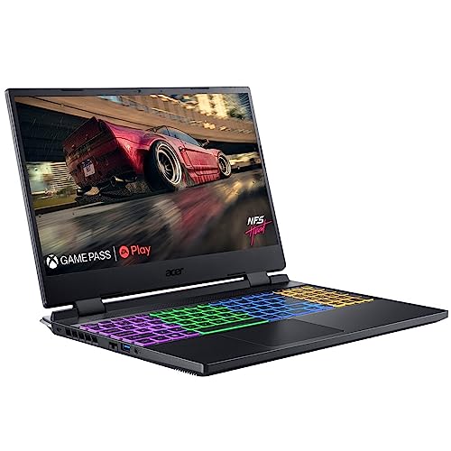 acer Nitro 5 Gaming Laptop, 15.6'' QHD IPS 165Hz, AMD Ryzen 7 6800H (Beat i9-11950H) Up to 4.7GHz, GeForce RTX 3070 Ti, 32GB DDR5, 1TB PCIe 4.0, RJ45, Win11 Pro, Black (AN515)