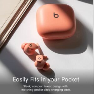 Beats Fit Pro True Wireless Noise Cancelling in-Ear Headphones - Coral Pink (Renewed Premium)