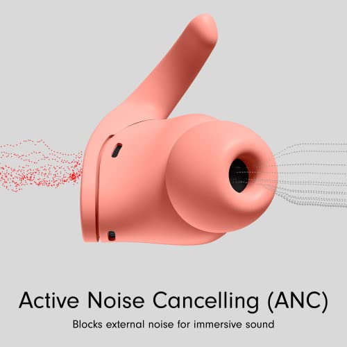 Beats Fit Pro True Wireless Noise Cancelling in-Ear Headphones - Coral Pink (Renewed Premium)