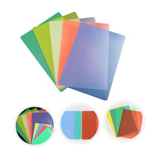 Ciieeo 15pcs A4 Writing Pad Desk Accessories Clear Office Desk Accessories Desk Mat for Desktop Writing Desk Pad Writing Base Writing Mat Pp Exam Board Sketch Board Carbon