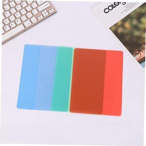 Ciieeo 15pcs A4 Writing Pad Desk Accessories Clear Office Desk Accessories Desk Mat for Desktop Writing Desk Pad Writing Base Writing Mat Pp Exam Board Sketch Board Carbon