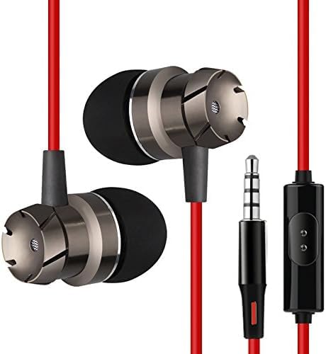 FANTIA Wired Earbuds Headphones in-Ear Earphones with Microphone Remote. 3.5mm Plug in Audio Jack