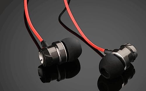 FANTIA Wired Earbuds Headphones in-Ear Earphones with Microphone Remote. 3.5mm Plug in Audio Jack