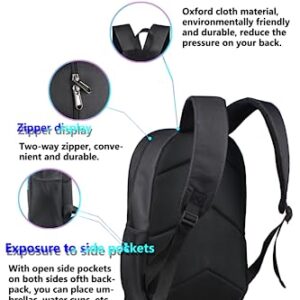 Ecz Game Backpacks 3d Printing Backpack Unisex Casual Daypacks Lightweight Large Capacity Bag 3-One Size