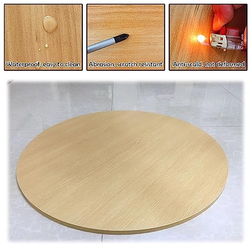 Lazy Susan TurntableØ 20" 24" 28" 32" 36" 39" Rotating Plate, Easy To Share Food Wood Dining Table Turntable, 360° Smooth Rotation Hotel Tabletop Service Plate