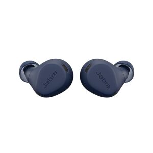 jabra elite 8 active true wireless earbuds – bluetooth sports earbuds with secure in-ear fit for all-day comfort - military grade durability, active noise cancellation, dolby surround sound – navy