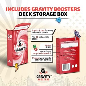 GRAVITY BOOSTERS Ultra Rare Pikachu Bundle | 60x Cards + 1x Ultra Rare Pikachu Card Guaranteed |Also Includes 10x Holographic Cards w Deck Storage Box