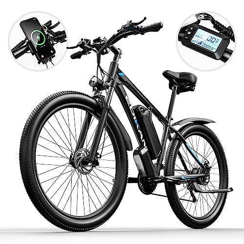 EDIKANI Electric Bike for Adults 29 inch 750w 48v 17.5Ah Class 3 Ebike Battery Power Pedal Assist Throttle Bikes 40 Mileage Electric Bicycle 34mph 21 Speed 25° Uphill Mountain Ebikes UL Certified