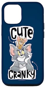 iphone 13 tom and jerry cute and cranky case