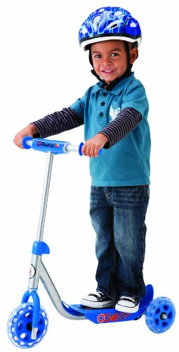 Razor A2 Kick Scooter for Kids – Wheelie Bar, Foldable, Lightweight, Front Vibration Reducing System, Adjustable Height Handlebars & Jr. Lil' Kick Scooter