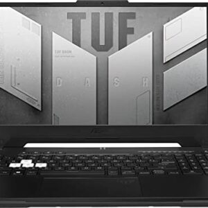 ASUS TUF Dash F15 Gaming Laptop 2023 | 15.6” 165Hz WQHD LCD Intel i7-12650H 10-Core | 16GB DDR5 512GB SSD | NVIDIA GeForce RTX 3050 4GB GDDR6 WiFi 6 Thunderbolt Backlit KB RJ45 | Win 10 | TLG USB