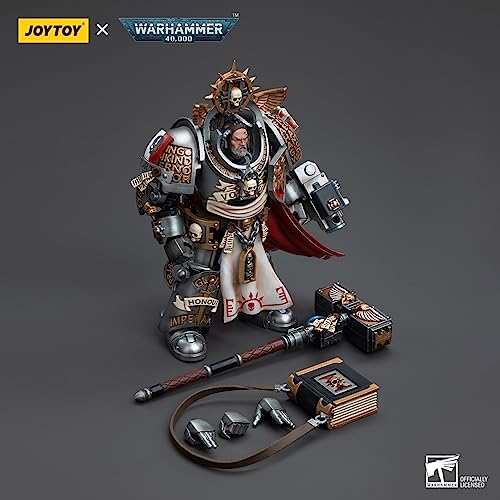 HiPlay JoyToy Warhammer 40K Grey Knights Grand Master Voldus 1:18 Scale Collectible Action Figure