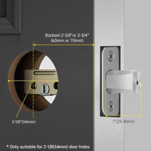 ZSZ Smart Locks for Front Door, Keyless Entry Door Lock with Fingerprint, Keypad & Code Unlock, No App/Internet Needed, Auto Lock, Function Setting with Voice, Install in 90 Seconds, Low-Battery Alert