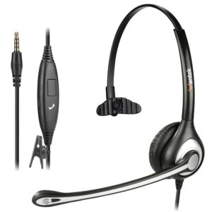 Wantek 3.5 mm Headphones for Phone