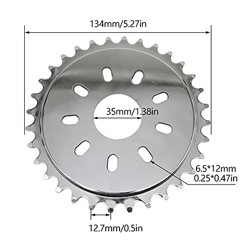 HinLIaDa Electric Bike Conversion Kit, 350W 24V/36V Electric Bike Left Side Drive Motor Kit Mountain Bike Conversion Custom Electric Geared Bicycle Derailleur Fit Most of Common Bicycle