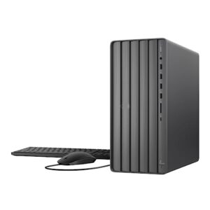 HP Business Newest 13th Generation Envy i5 Tower Desktop, Intel i5-13400 Processor, 32GB RAM, 2TB SSD, Wi-Fi 6, HDMI, RJ-45, SD Card Reader, Windows 11 Pro, Black, Wired Keyboard & Mouse