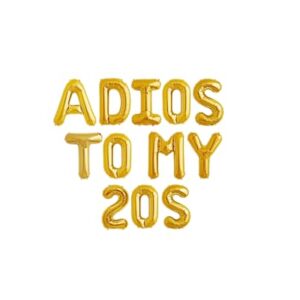 Adios To My 20s Banner, 30th Birthday Decorations For Him For Her, 30 Fiesta Decorations, 30th Mexican Party Decorations