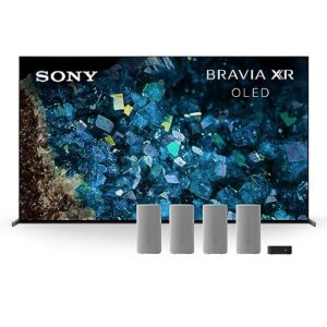 sony 83 inch bravia xr a80l oled 4k hdr google tv ht-a9 7.1.4ch home theater speaker system