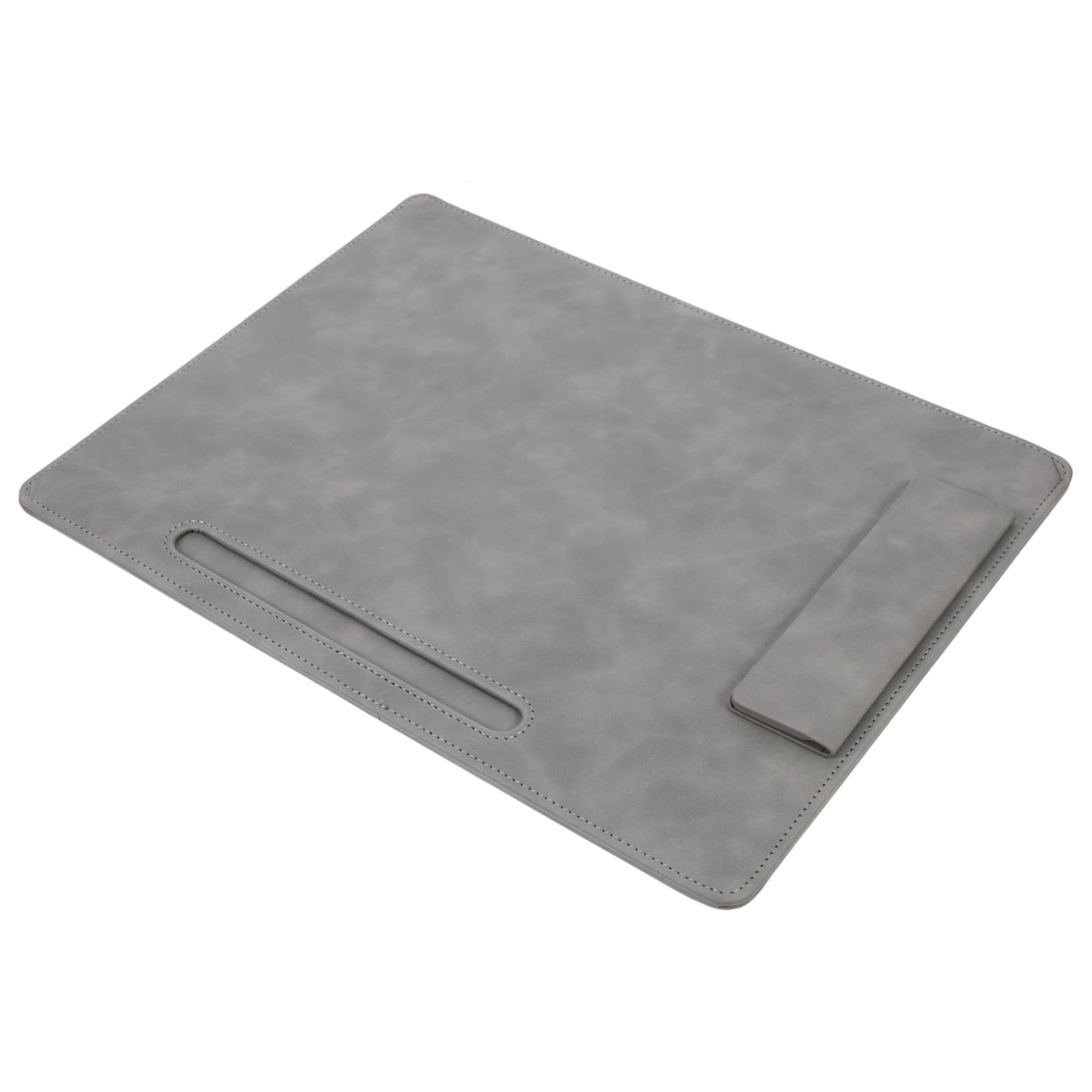 Realtor Supplies 3pcs Folder Board Folder Organizer Clipboard Document Organizer Exam Paper Base Writing Board Agent Supplies Office Supply A4 Grey Pu Paper Record Board