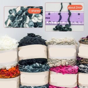 DIY Scarf Sweater Garments Knitted Yarn Hand Knitting Crochet Thread Handcraft Wool Yarn Knitting Supplies Practical (Color : 03)